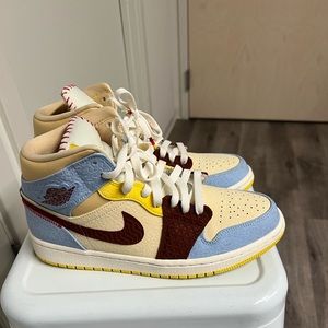 Jordan 1 Mid SE x Maison Chateau Rouge Fearless